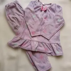 120cm 長袖　パジャマ　裏起毛　マザウェイズ　西松屋　女の子