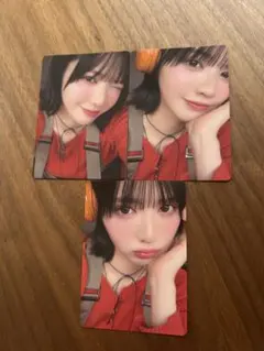 fruitszipper 鎮西寿々歌 おすずトレカ 全種3枚 JAM衣装