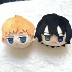 ヒプノシスマイク フェイスぬいぐるみキーホルダー　毒島メイソン理鶯 山田三郎