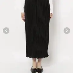 LOWRYS FARM ローリーズファーム　プリーツメロータイトスカート