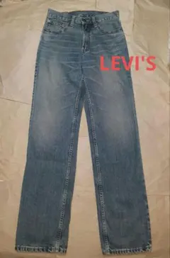 美品 LEVI'S リーバイス ストレートデニム 29in.