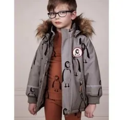 ミニロディーニ　minirodini ペンギン アウター コート　ダウン　中綿