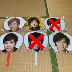 【未開封】嵐＊二宮和也/ジャンボうちわ4枚セット