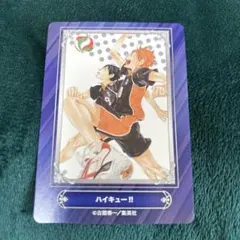 ジャンプフェア24inアニメイト 特典カード ハイキュー!!