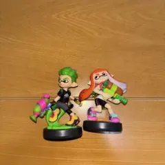 スプラトゥーン　amiibo インクリング2個セット