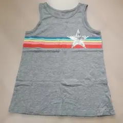 カラフルストライプ星型タンクトップ