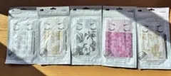 新品TECMASK テックマスク おしゃれ柄不織布マスク 5種セット＋おまけ6枚