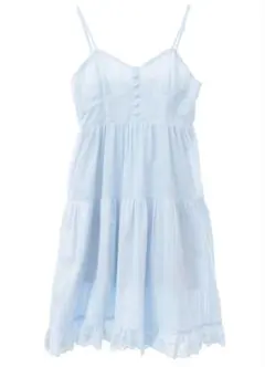 新品 LACE DOCKING TENCEL DENIM FLARE DRESS - メルカリ