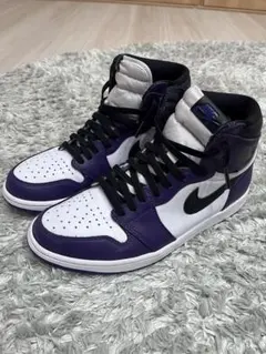 ナイキエアージョーダン1 レトロハイOG コートパープル