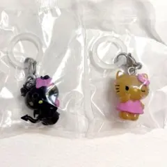 【新品未開封】 ハローキティ めじるしアクセサリー 日焼け 小悪魔 2点セット