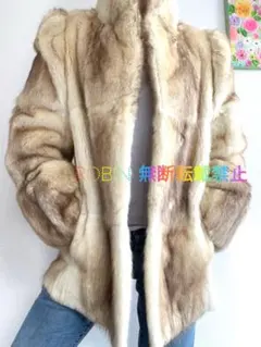 ゴールドミンク　本毛皮　ファーコート　Y2K バブリー ゴールドミンク 本毛皮 ファーコート Y2K バブリー 2025年最新】foxey