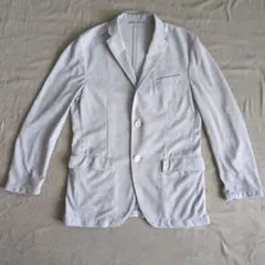 UNIQLOグレーカジュアルジャケット スウェット素材