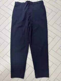GU メンズ スラックス ネイビー Sサイズ