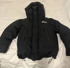 FIRST DOWN ブラック ダウンジャケット M