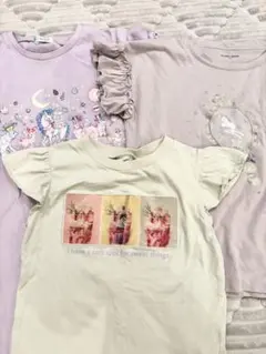 グローバルワーク エコネコ　GU Tシャツ 130 3点セット