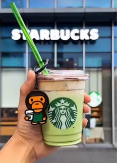 韓国限定 スターバックス BABY MILO キーリング エイプ マイロ