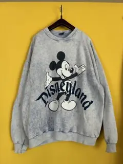 希少】Disney 25周年記念刺繍 スウェット ミッキー トレーナー XL