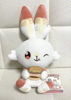 【新品タグ付】ポケピース ぬいぐるみ おいしいじかん ヒバニー