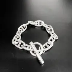 シルバー925 アンカーチェーンブレスレット