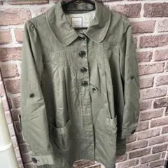 PAGEBOY オリーブグリーン トレンチコート