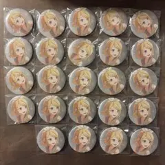プロセカ 鏡音リン グリッター缶バッジ 9B ブルフェス