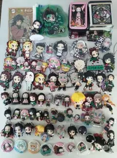 鬼滅の刃 43点まとめ売り　ラバーストラップ他