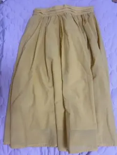 ROPE PICNIC ロペピクニック フレアスカート イエロー 38サイズ