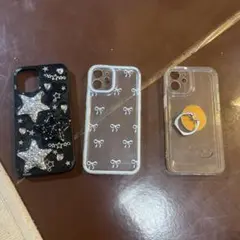 iPhone用ケース 3点セット　- iPhone12mini用