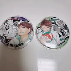 ハイキュー 及川徹 原作 缶バッジ