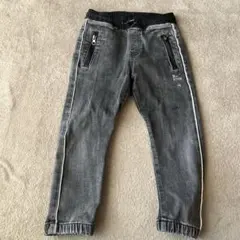 ZARA ブラックストレッチデニム　116cm