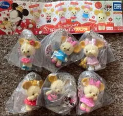 未使用 Disney ディズニー ガチャガチャ　ミニー&カドリーベア