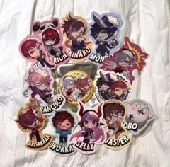 CRグミ 缶バッジ ステッカーセット