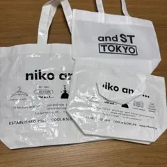 ニコアンド　niko and ショッパー3枚のサムネイル