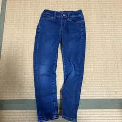UNIQLO キッズ デニムパンツ ジーンズ　120サイズ ダークブルー