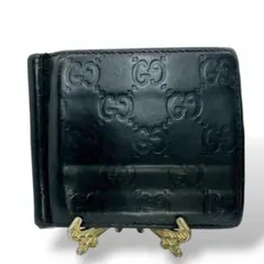 ✨新品未使用　付属品あり✨グッチ　マネークリップ　シマレザー　ブラック　GG 2026年最新】GUCCI メンズ マネークリップの人気アイテム - メルカリ