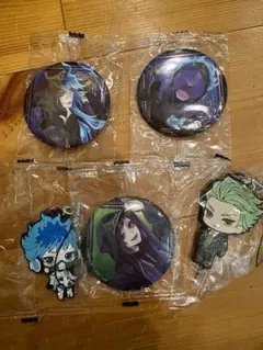 ツイステ 缶バッジ アクキー セット 5点