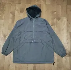 90s NIKE ナイキ ナイロン アノラック ジャケット センターロゴ M