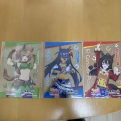 ウマ娘 美浦村コラボ クリアカード3種