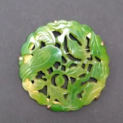 本翡翠富貴花鳥新品 0012