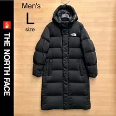 L ザ ノースフェイス ダウンコート ロングダウン 黒 ダウンジャケット