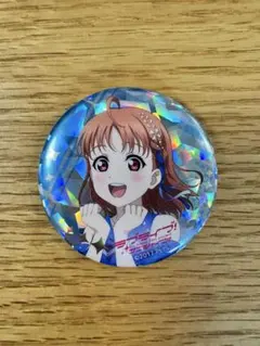 ラブライブサンシャイン サンライズワールド Aqours 缶バッジ 高海千歌 