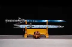 即購入可！高級模造刀 倚天剣 武侠ファン必見 伝説の剣 美術刀剣 鑑賞用 即購入可！高級模造刀 倚天剣 武侠ファン必見 伝説の剣 美術刀剣 鑑賞