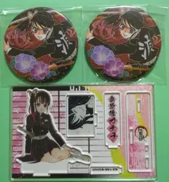 鬼滅の刃 原作 コレクション　缶バッジ アクリルスタンド　 栗花落カナヲ