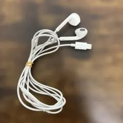 Lightning接続 イヤフォン ホワイト