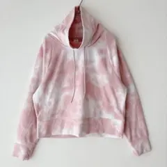 美品 OLD NAVY オールドネイビー パーカー フリース生地 ピンク XSのサムネイル