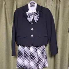 キッズ120　女の子　入学式　卒業式　セットアップ　フォーマルスーツ