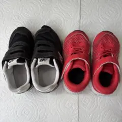 asics スニーカー13.5cmニューバランススニーカー14.5cm