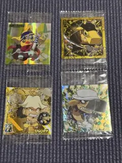 ワンピース ウエハース シール 4枚セット