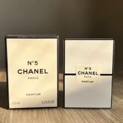 新品未使用品未開栓 シャネル No.5 パルファム 7.5ml