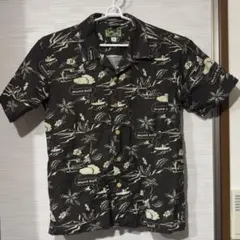 mont-bell モンベル 半袖 アロハシャツ　タケロハ　M ブラウンのサムネイル